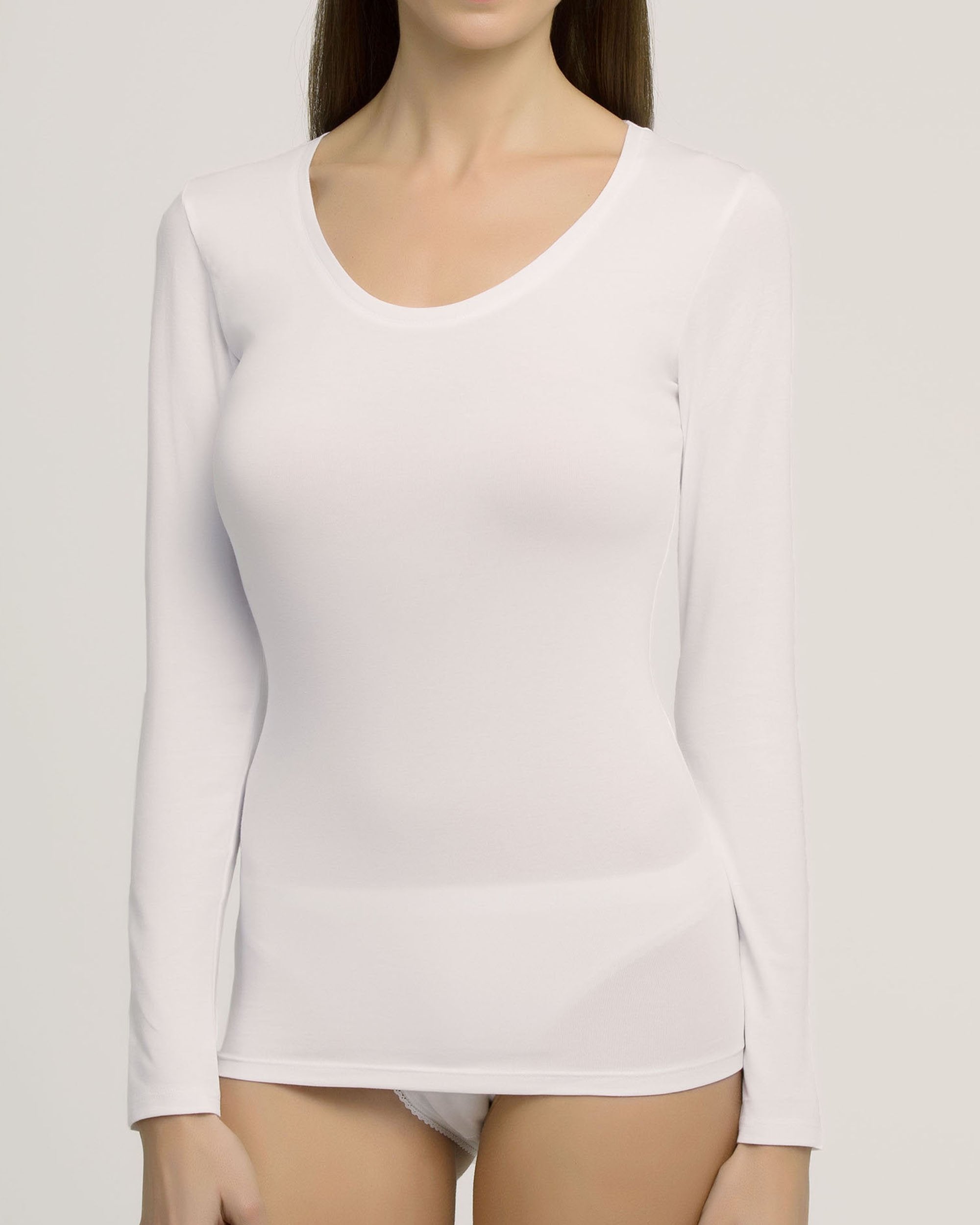 Thermisch T-shirt lange mouwen voor dames, ultiem comfort